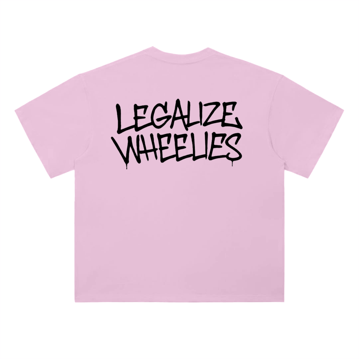 White Wheelies Tee V3