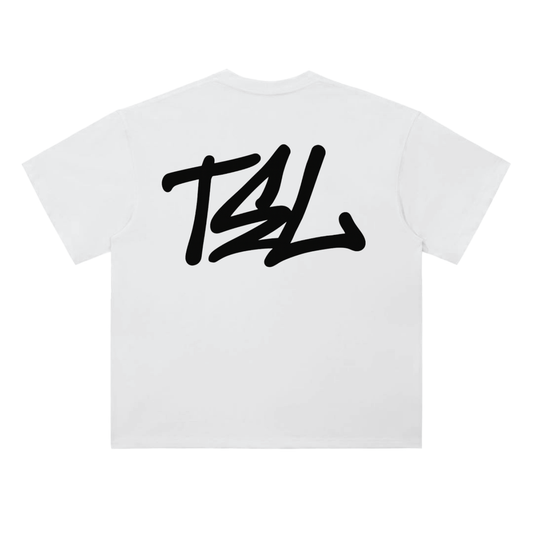 White Graffiti Tee V3