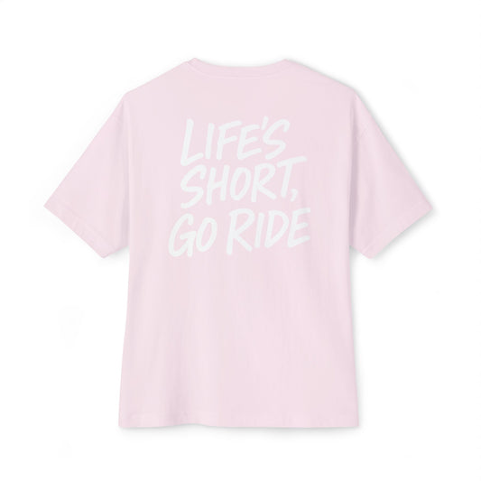 Pink Go Ride Tee