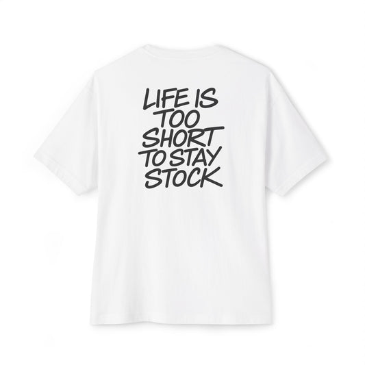 White Stay Stock Tee