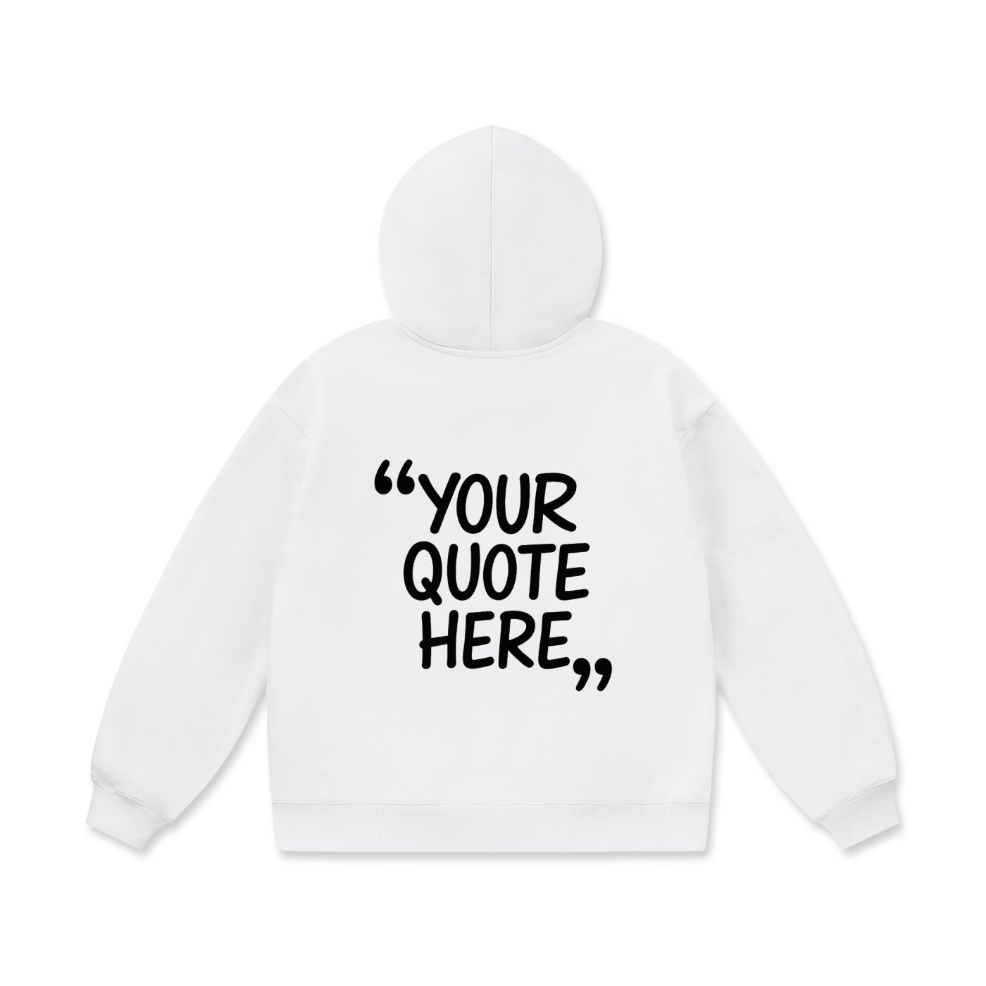 Custom White Hoodie V3