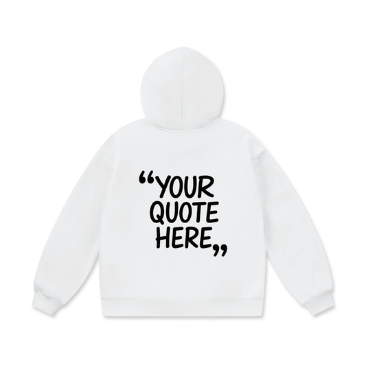 Custom White Hoodie V3