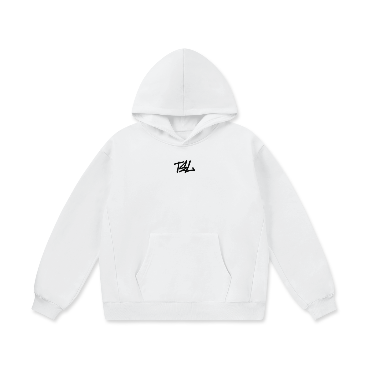 White Graffiti Hoodie V3