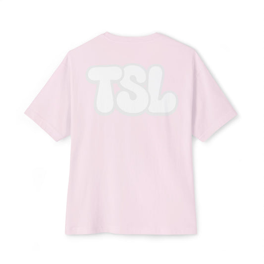 Pink TSL Bubble Letters Tee