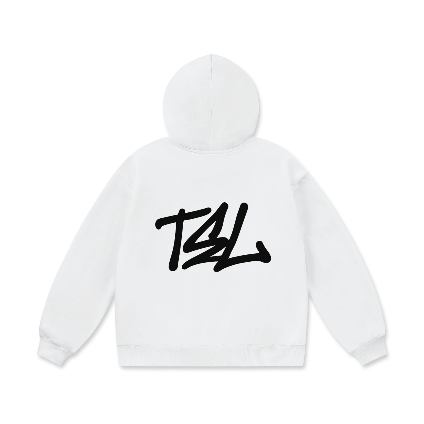 White Graffiti Hoodie V3