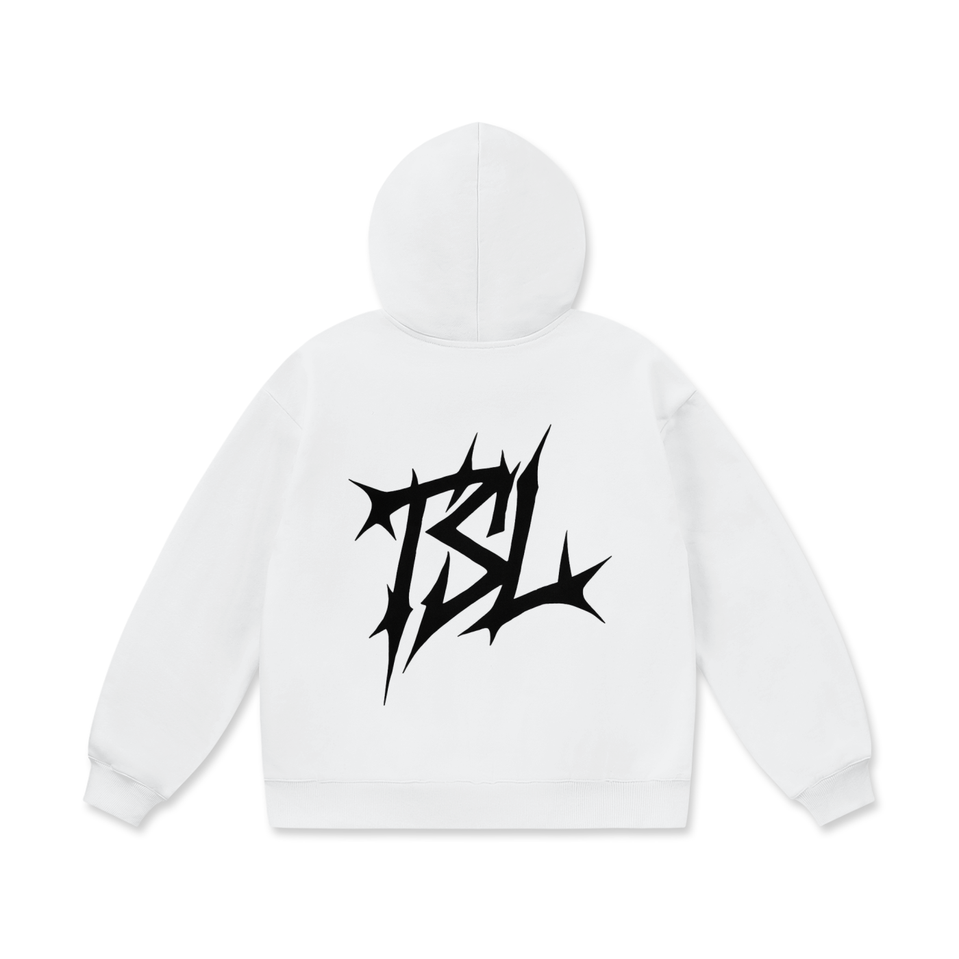 White Staple Hoodie V3