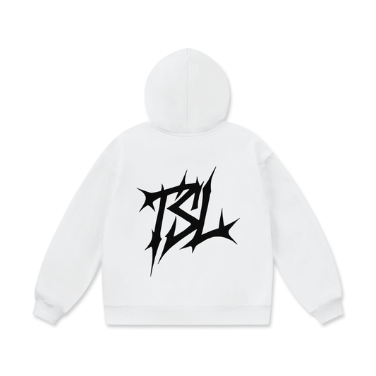 White Staple Hoodie V3