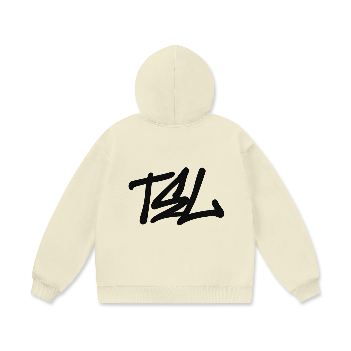 White Graffiti Hoodie V3