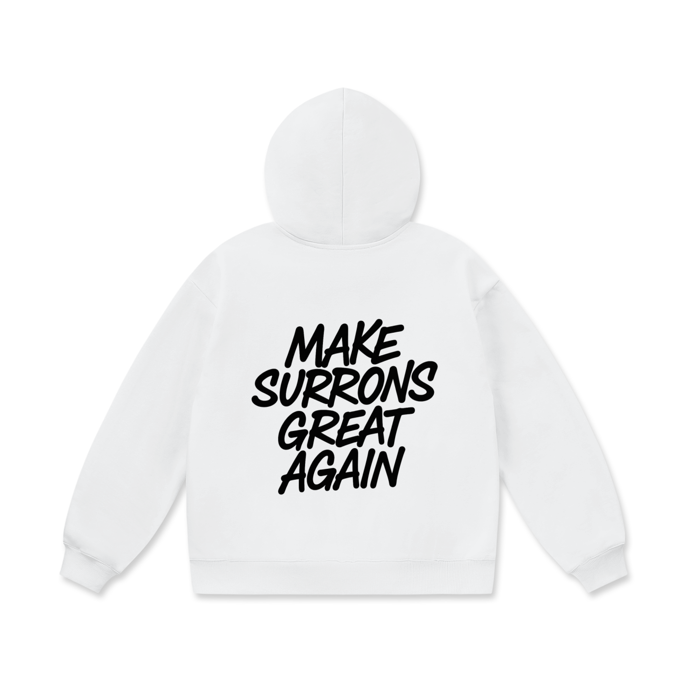 White MSGA hoodie V3