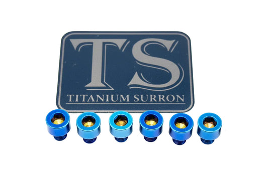 EBMX X9000 Heat Sink Titanium Bolt Kits (6)