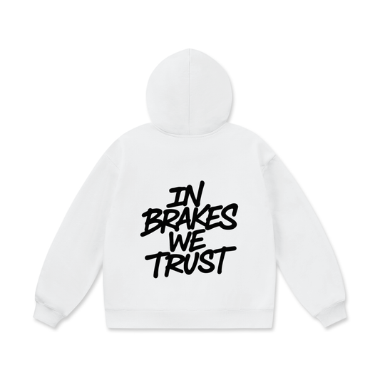 White Brakes Hoodie V3