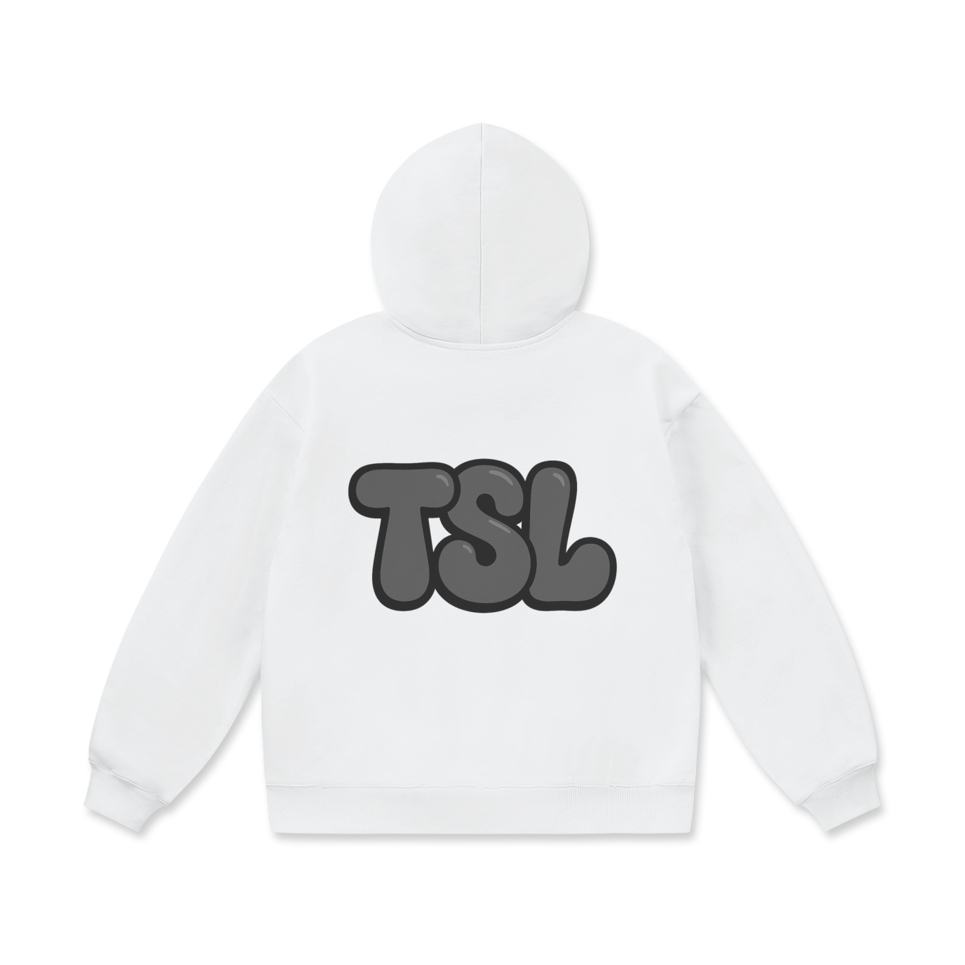 White Bubble Hoodie V3