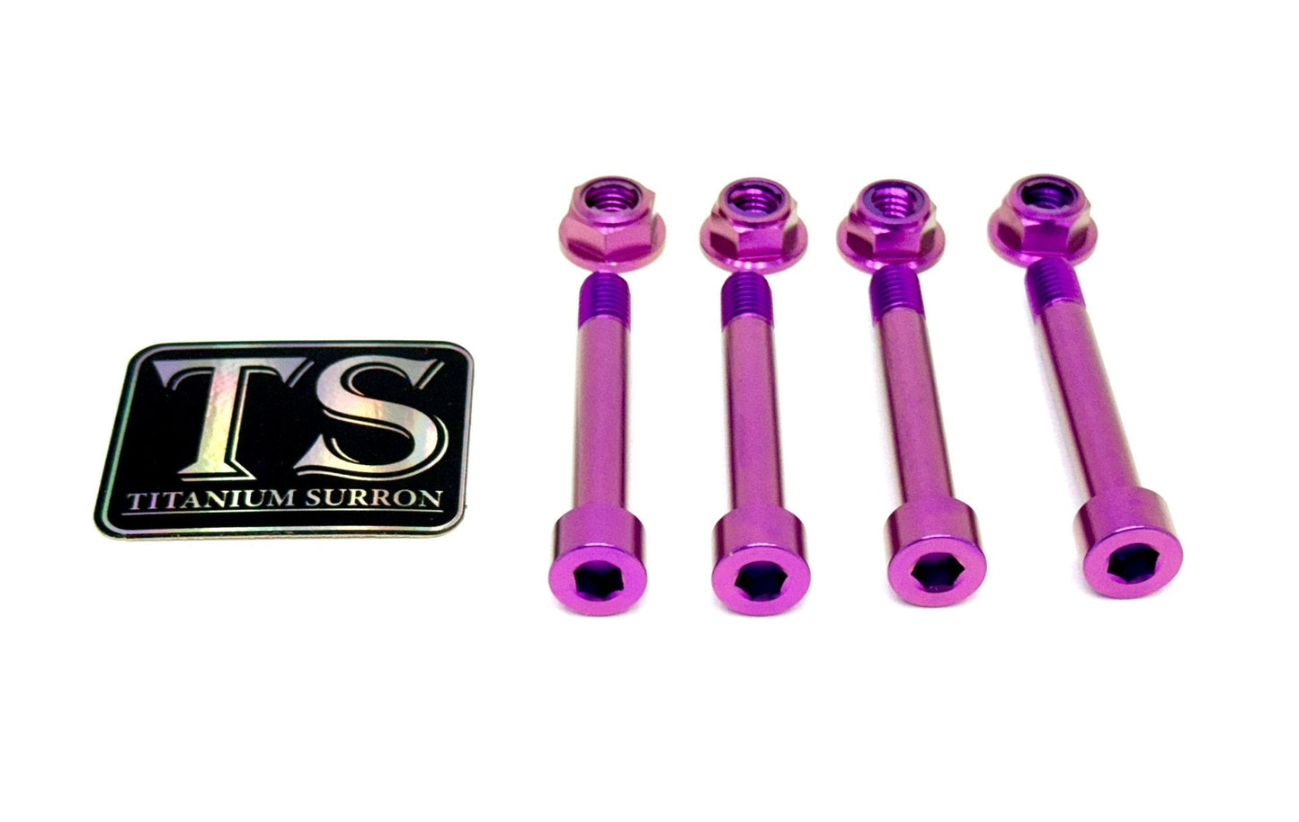 Titanium Rear Suspension/ Linkage  Bolt Kit for E-Ride Pro (4 pcs)