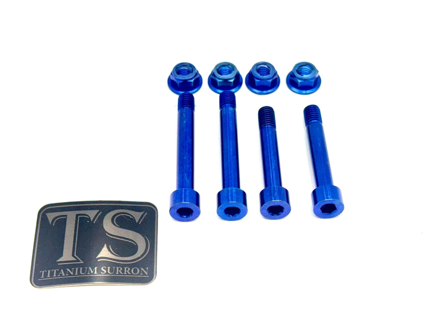Titanium Rear Suspension/ Linkage  Bolt Kit for E-Ride Pro (4 pcs)